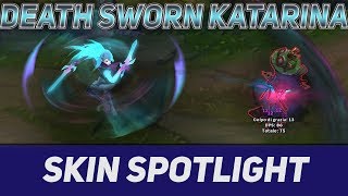 Death Sworn KATARINA Adepta della MORTE  INGAME PREVIEW ITALIANO  LEAGUE OF LEGENDS ITA [upl. by Marco]