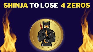 Can Shinja Shibnobi lose 4 zeros quotMath Explainedquot Shinja Coin  Shibnobi coin  shinja token [upl. by Adlay272]