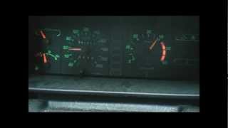 Citroen BX 0100 kmh acceleration 19 diesel 1993 64hp [upl. by Nylknarf715]