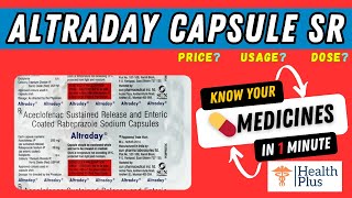 Altraday Capsule View Uses Side Effects Price details uses price dose [upl. by Elletnahc]