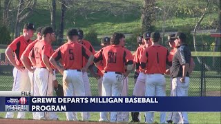 David Grewe steps down after one season as head coach of the Milligan baseball program [upl. by Bowen]