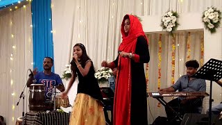 Shahana Thanha Stage Performance Singing Chelathelivoli  Wedding Ganamela Stage Program [upl. by Waddle488]