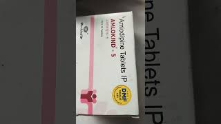 Amlokind5 tablet amlodipine tablet IP 5mg [upl. by Cinomod]