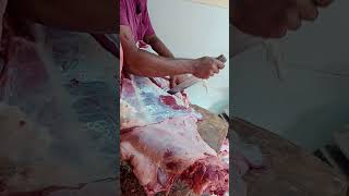 Chopping Meat Bone beef meat cow gosto mkdailylife contentcreator unique exclusive Excelent [upl. by Ripleigh]