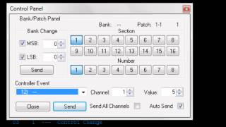 How to use MidiOx to send midi CC messages to Line 6 DT25 and DT50 amplifiers [upl. by Yajnas936]