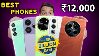 Top 5 Best Mobile Phones Under ₹12000  Best Smartphones Under 12000  Flipkart Big Billion Days 🔥 [upl. by Ainelec123]