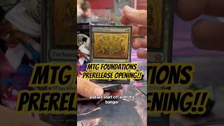 THE BEST MTG Foundations Prerelease Kit 🔥 Magic The Gathering Opening [upl. by Baird]