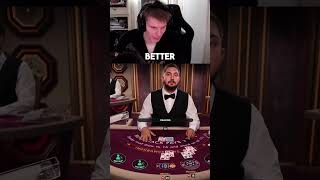 I did TWO BLACKJACK HANDS and it went REALLY WELL [upl. by Olotrab]