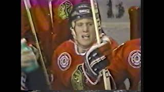 Chicago Blackhawks Montreal Canadiens Feb 6 1991 Highlights [upl. by Aiki273]