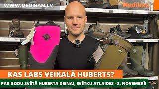 Kas labs veikalā Huberts Par godu Svētā Huberta dienai svētku atlaides  8 novembrī [upl. by Ennaimaj183]