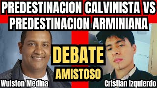 DEBATE AMISTOSO PREDESTINACION CALVINISTA VS PREDESTINACION ARMINIANA CON Biblia1 [upl. by Haase]