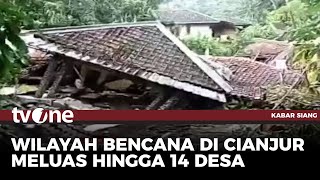 Daerah Terdampak Bencana Tanah Bergerak di Cianjur Meluas  Kabar Siang tvOne [upl. by Drarej]