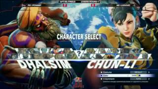 Fchamp Dhalsim vs Ludovic ChunLi  CPT NA Finals [upl. by Walker]