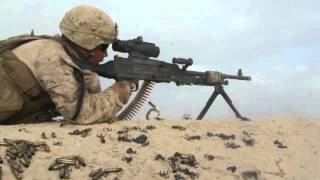 RAW VIDEO Marines Fight Known Insurgents [upl. by Anol]