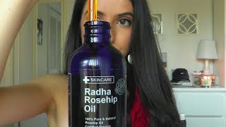 Radha Rosehip Oil Reveiw Benefits of ROSEHIP OIL [upl. by Ardnaxela230]