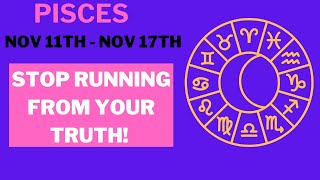 Pisces Weekly Horoscope Full Moon Brings out What Youve Been Afraid to Say Nov 1117 [upl. by Aikel]