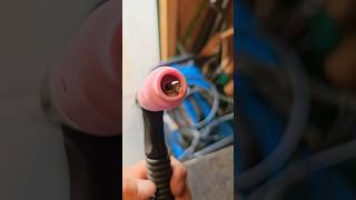 Multimatic 215 Tig Torch Gas Lens Upgrade millerwelders tigwelding steel hobbies metalwork [upl. by Rohclem396]