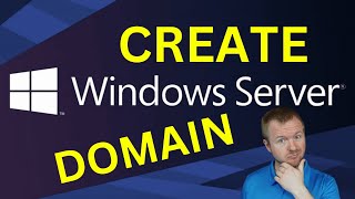 How to Create an Active Directory Domain With Windows Server 2022 [upl. by Nigel685]