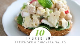 Artichoke Chickpea Salad [upl. by Vona]