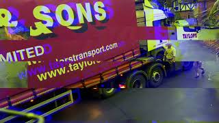 Skilful HGV driver reverses out of satnav guidance trouble [upl. by Airrehs]