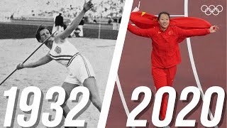 88 Years later 🤯  Womens Javelin Then and Now [upl. by Johst]