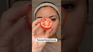 🍅TOMATO FACIAL At Home 😍7Days Fair amp Spotless Skin Challenge facial skincare youtube shorts [upl. by Erait]