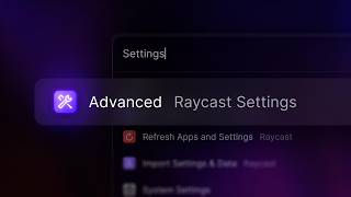 You MUST change these Raycast settings ⚙️ [upl. by Na993]