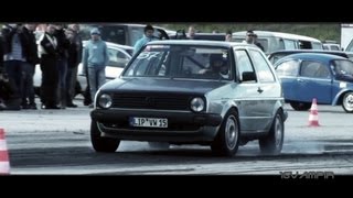 16Vampir VW Golf 2 4Motion 1013HP Best Of 2012 [upl. by Aiehtela]