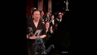 GODZILLA GANA SU PRIMER OSCAR  PREMIOS OSCAR 2024  EL MOMENTO FULL HD [upl. by Buke678]