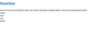 Which of these are customizable labels that clients can assign to transactions [upl. by Alyag]