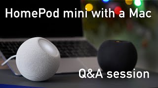 Using two HomePods mini with a Mac – Top10 questions answered [upl. by Cain]