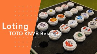 Loting eerste kwalificatieronde TOTO KNVB Beker [upl. by Mehs99]