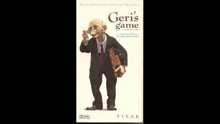 Opening to Geris Game 1998 VHS [upl. by Esinrahs]