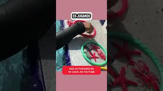 🌈 Actividad Sensorial 🌟 JUGUEMOS CON ANIMALES MARINOS actividadesparaniños ños [upl. by Ayor405]