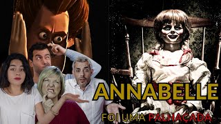 ANNABELLE A HISTÓRIA REAL  REACT ANNABELLE [upl. by Jeffery227]