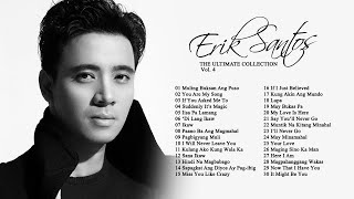 Erik Santos  The Ultimate Collection Vol IV NonStop [upl. by Yelats]