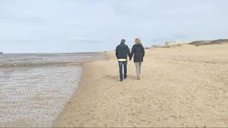 Ein Spaziergang am Strand und auf dem Deich zwischen Duhnen Steinmarne und Döse Cuxhaven live Webcam [upl. by Asp771]