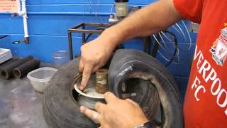 remove and install a small tire tube [upl. by Asiar]