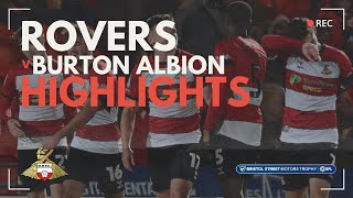 Doncaster Rovers v Burton Albion highlights [upl. by Irroc]