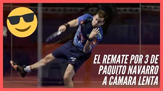 REMATE por 3 de Paquito Navarro a cámara lenta [upl. by Sharity]