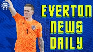 Pickford Equals England Record  Everton News Daily [upl. by Loresz]