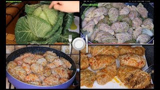 Recette chou Farci à la Turc 🇹🇷🇹🇷 Kiymali Lahana Sarmasi Tarifi [upl. by Bogusz]