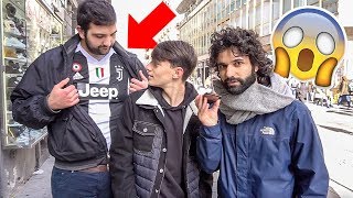 I NAPOLETANI cosa ne PENSANO degli JUVENTINI E trovarne uno alle spalle [upl. by Bird452]