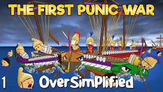 The First Punic War  OverSimplified Part 1 [upl. by Bobseine]