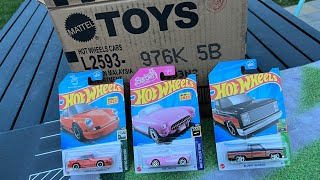 Lamley Unboxing Hot Wheels 2023 US K Case [upl. by Enehpets210]