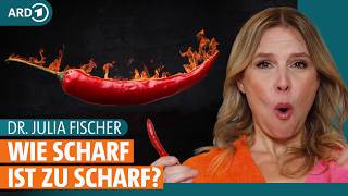 Warum scharf essen so gesund ist und wann es zu scharf wird  Dr Julia Fischer  ARD Gesund [upl. by Notgnirrab426]