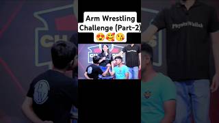 Check pinned comment for Part1 Ritik sir 😍🥰Arm Wrestling Challenge💪 Part2 shorts ytshorts [upl. by Elyn]