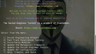 Harvesting Credential using SocialEngineering ToolkitSETclonewebsite [upl. by Asilat]