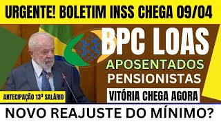 🔴 APOSENTADOS INSS BPCLOAS Alegria Dupla Novo Reajuste e 13º Salário Saiba Mais [upl. by Notsej]