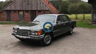 Mercedes Benz W116 280 SE  84000 kilometers [upl. by Charlean706]